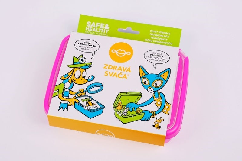ZDRAVÁ LAHEV® Svačinový box Zdravá sváča RŮZNÉ BARVY