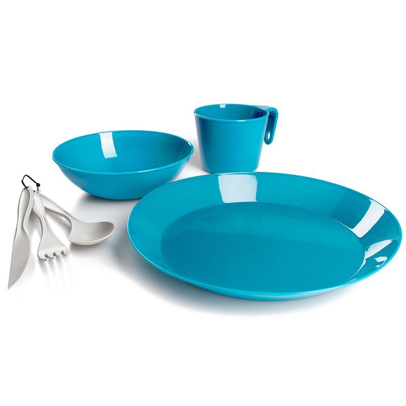 GSI outdoors Jídelní sada pro 1 osobu GSI Outdoors Cascadian 1 Person Table set Set sky blue
