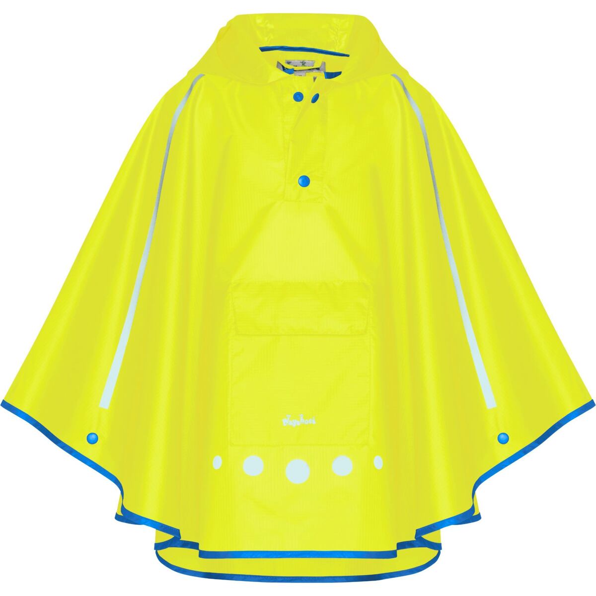 Playshoes Dětská pláštěnka neonově žlutá - pončo