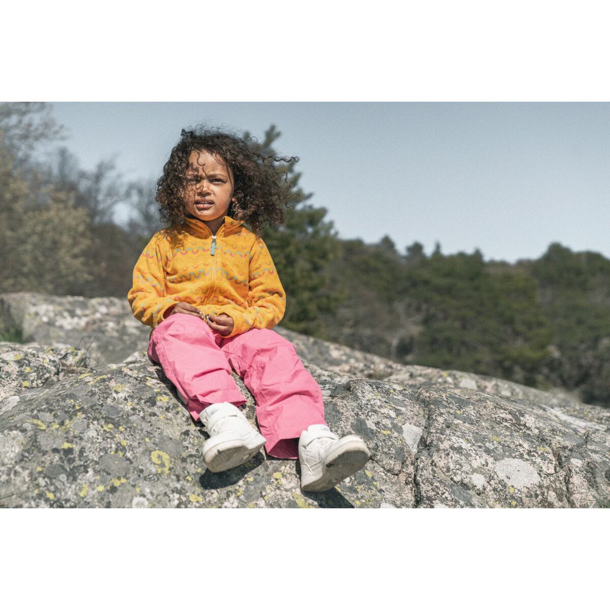 Didriksons Dětské nepromokavé kalhoty Idur sweet pink - ROSTOUCÍ