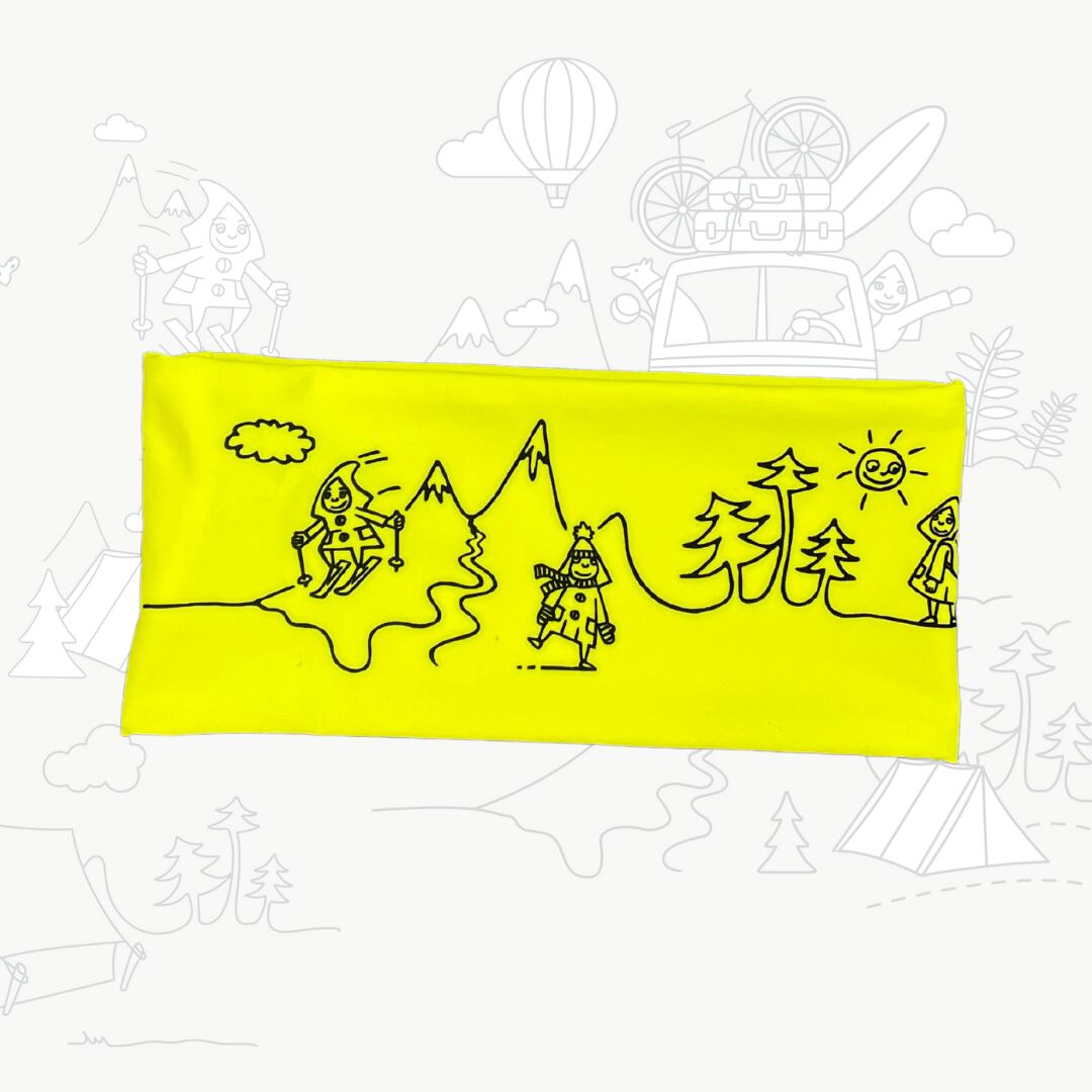 Promaledobrodruhy Funkční čelenka dvouvrstvá - více barev