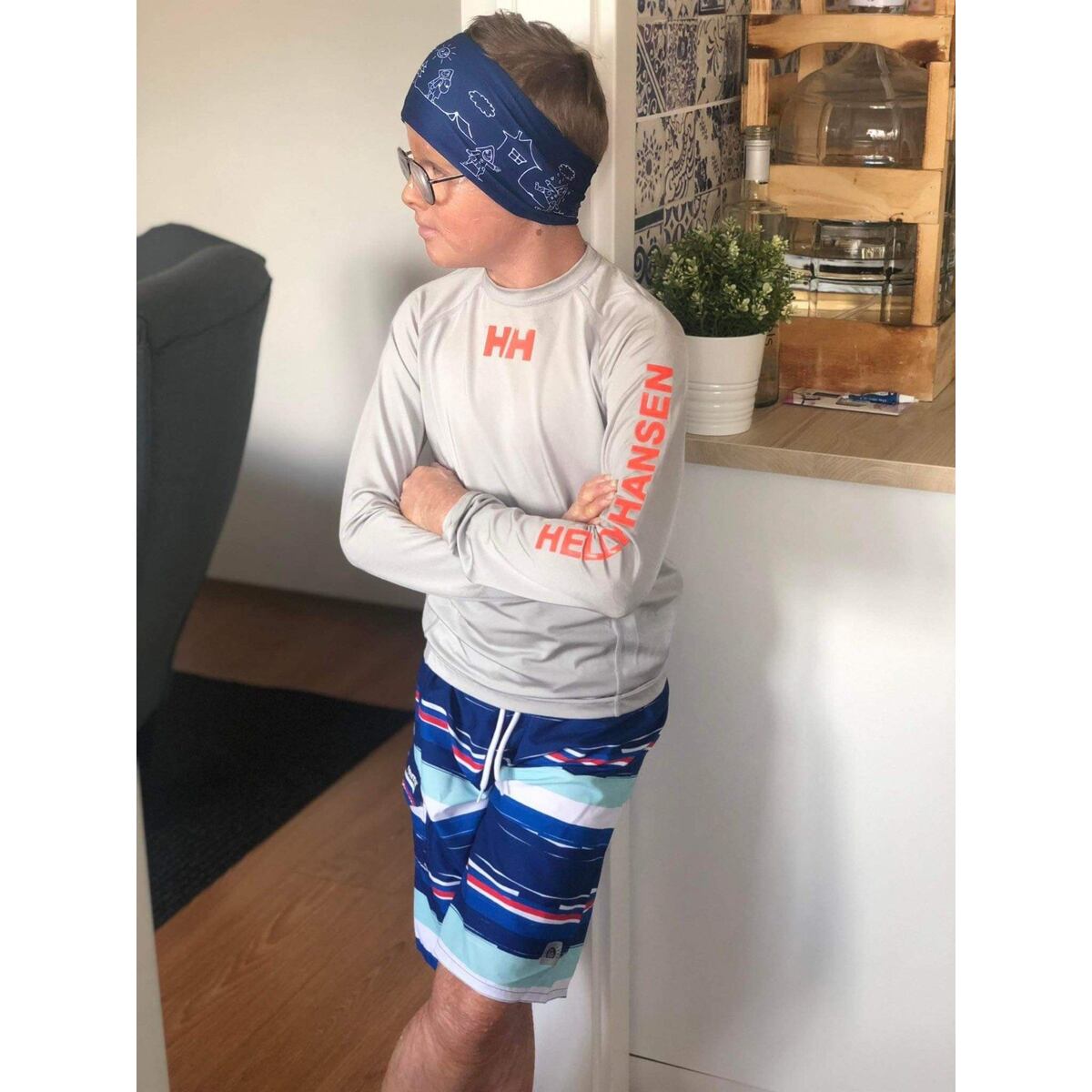 Promaledobrodruhy Funkční čelenka dvouvrstvá s fleecem - více barev barva black/