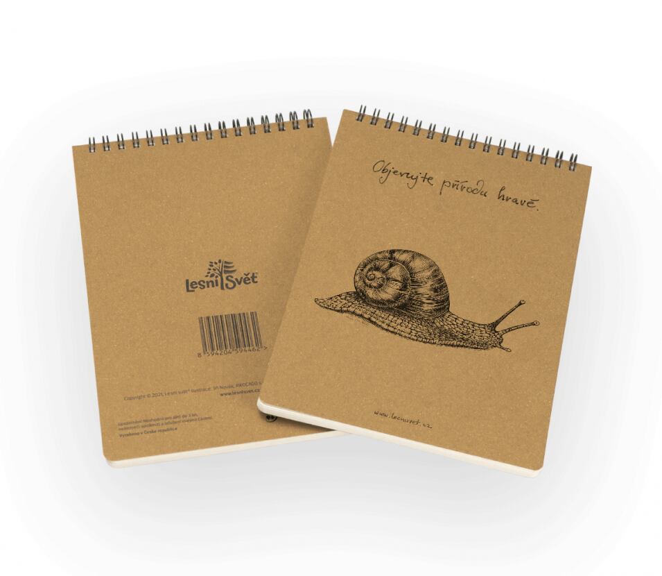 Lesní svět Eko blok z recy papíru M