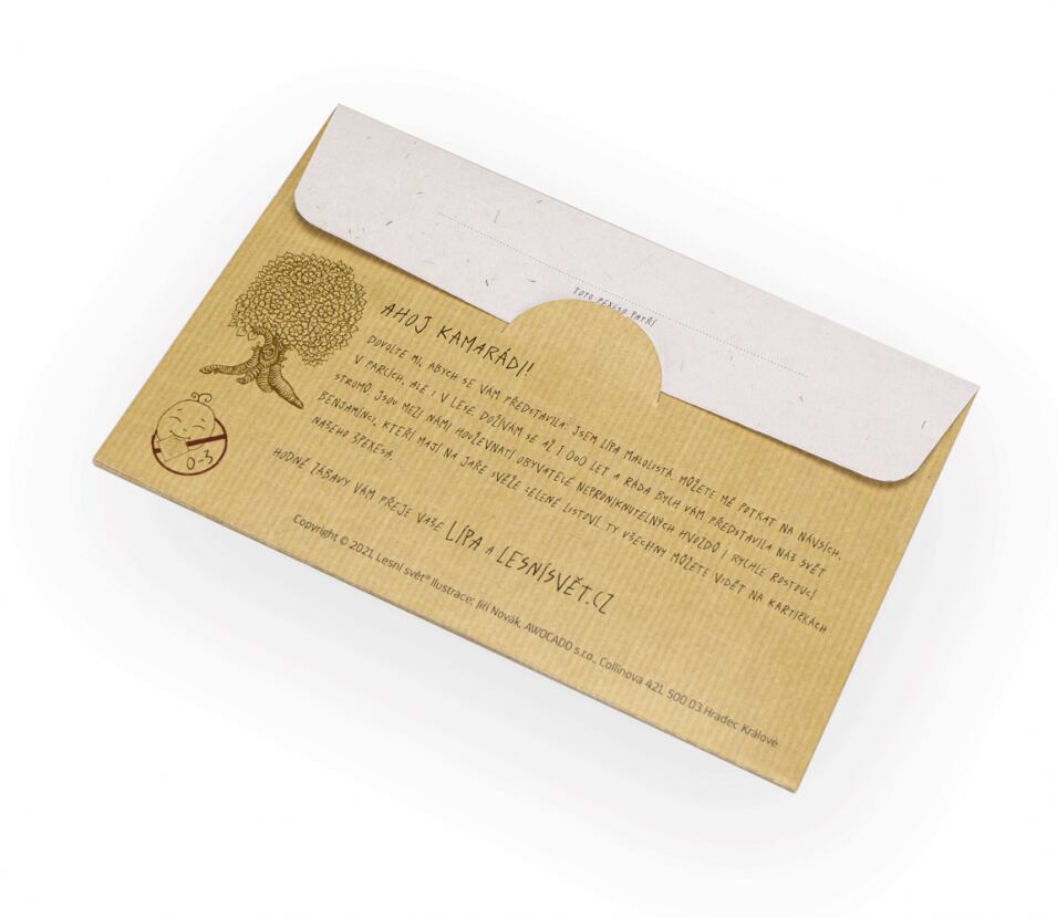 Lesní svět Papírové tripexeso Lesní svět