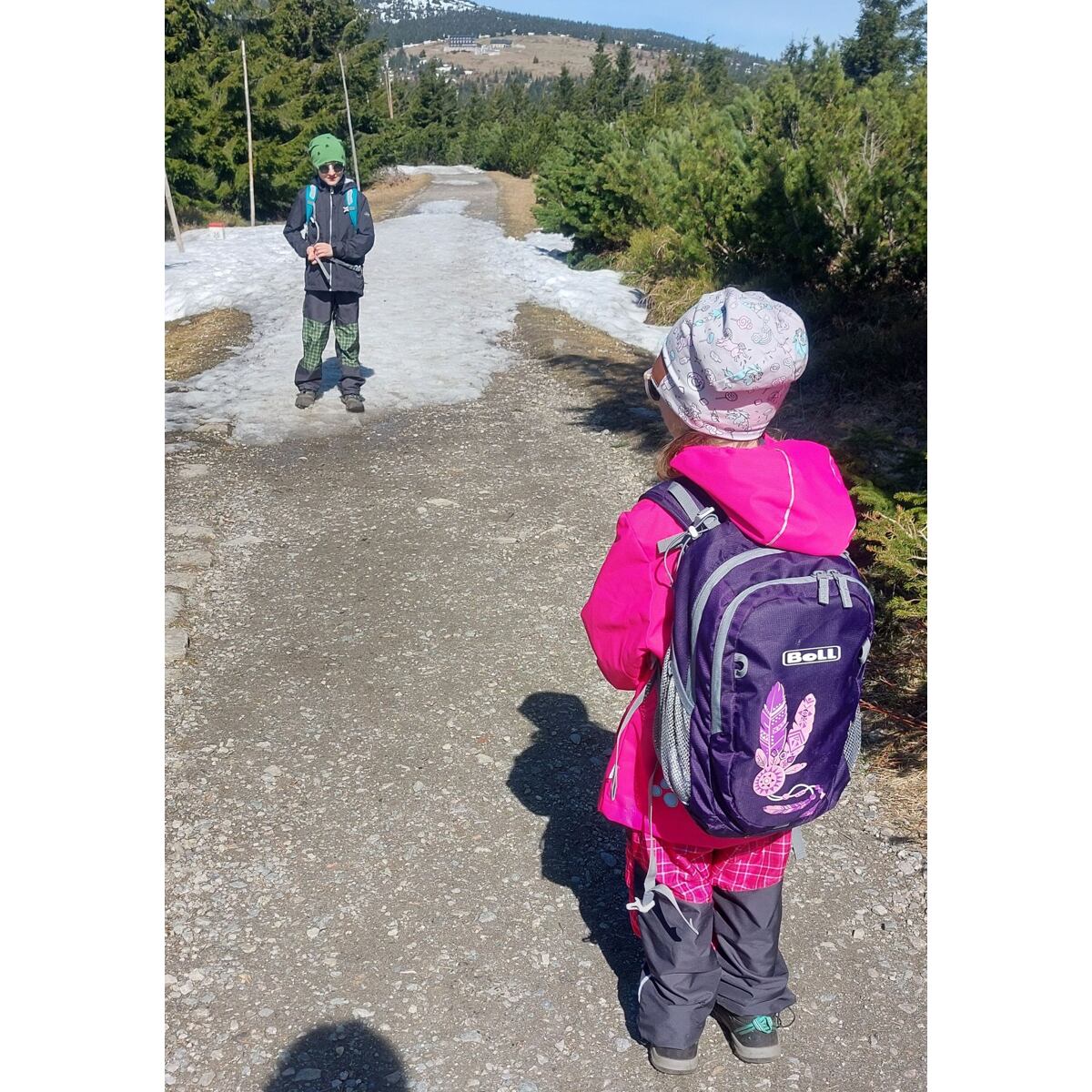 Huppa Dětská nepromokavá bunda Joly fuchsia