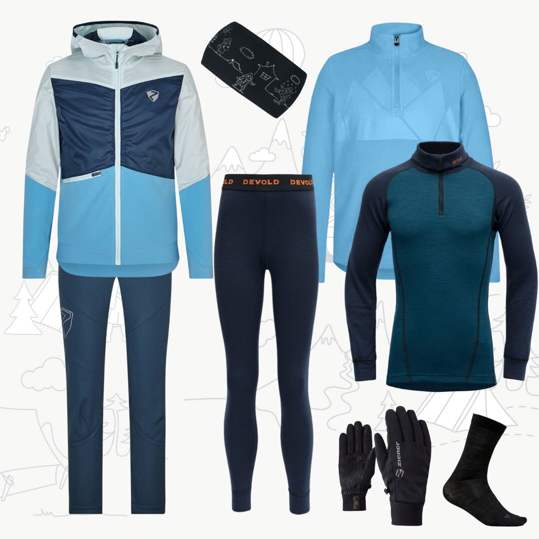 Ziener Dětská zateplená bunda Naile Jr - ice na běžky, skialpy, kolo