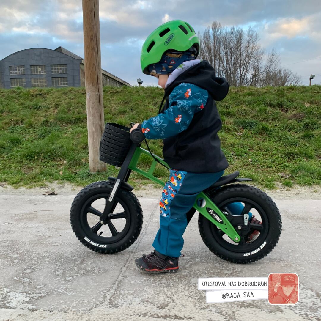 Promaledobrodruhy Dětská softshellová bunda bez zateplení black/petrol