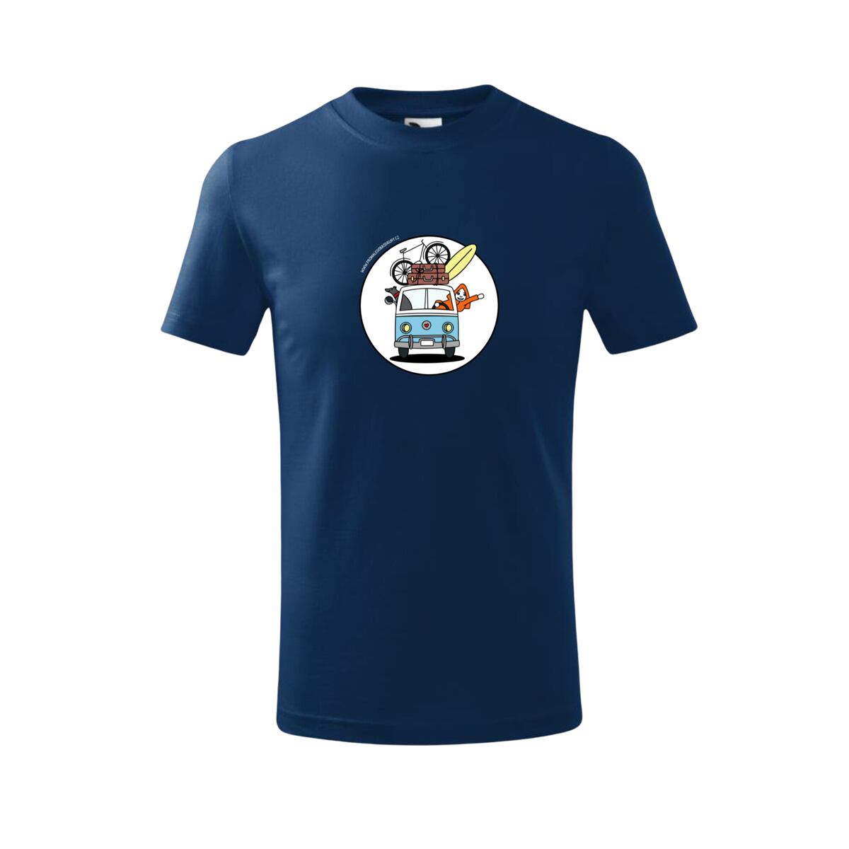 Promaledobrodruhy Dětské tričko krátký rukáv půlnoční modrá