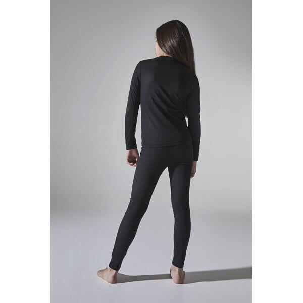 Craft Dětské termoprádlo Core set Warm Baselayer černé