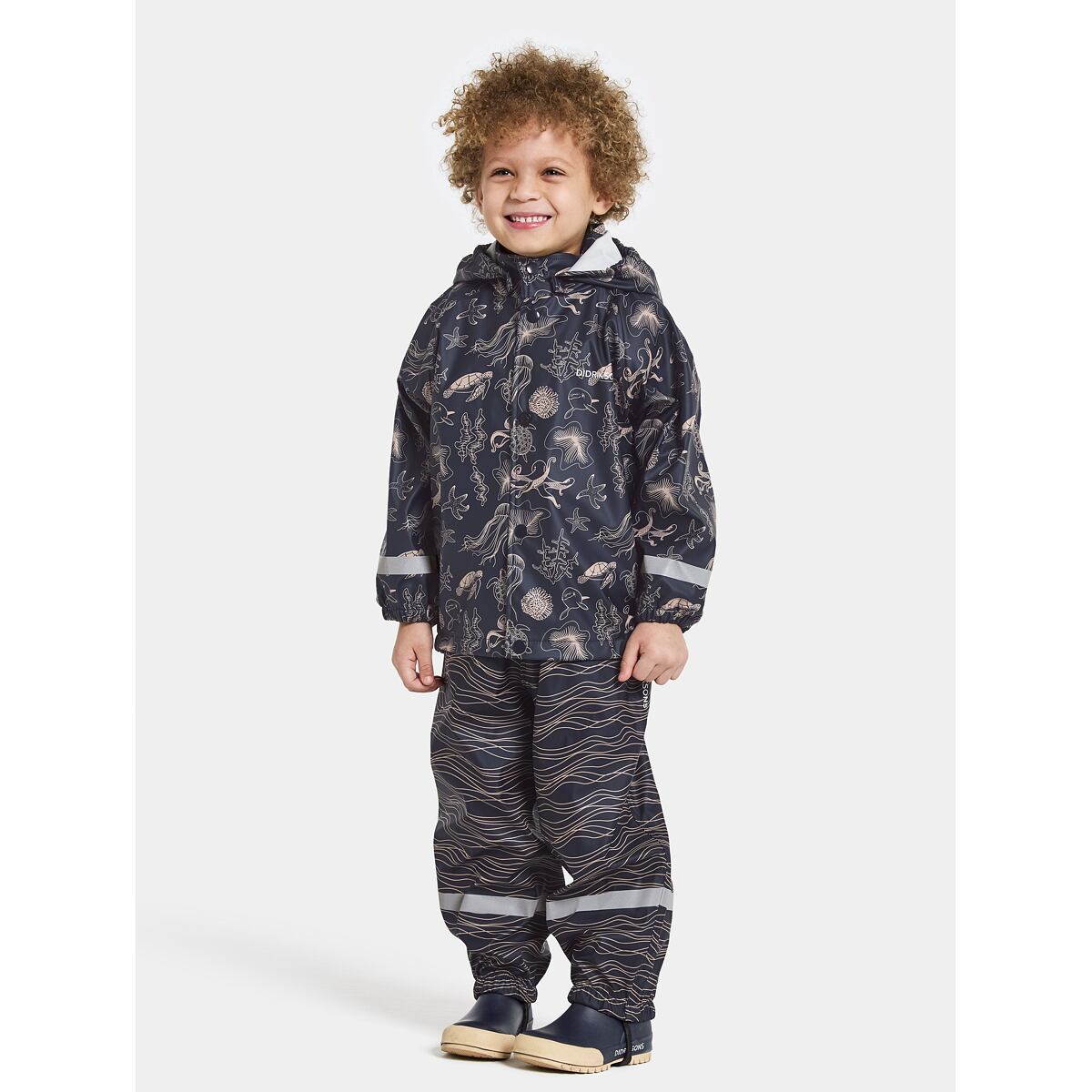 Didriksons Dětský set do deště Slaskeman ocean navy