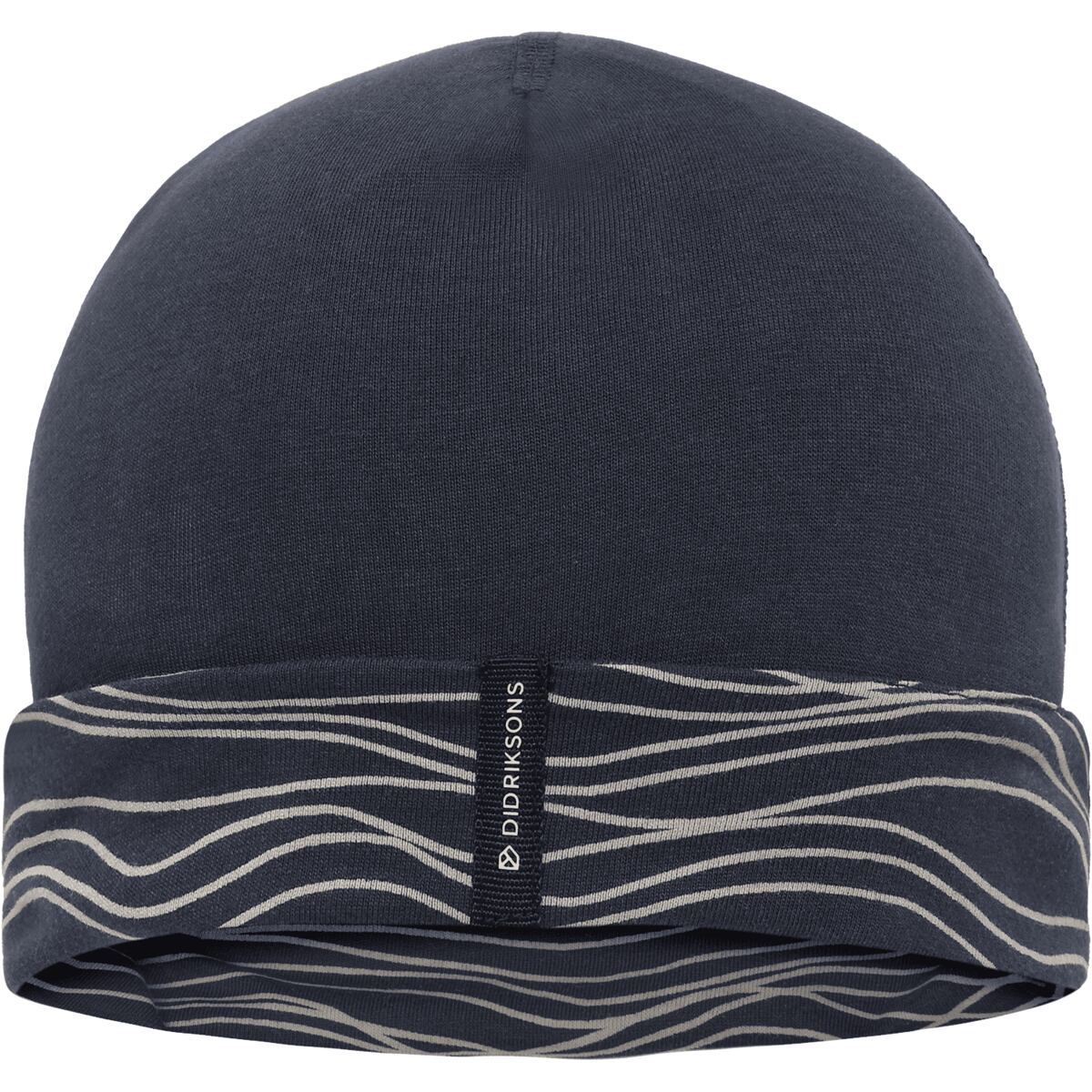 Didriksons Dětská oboustranná čepice Banjo navy