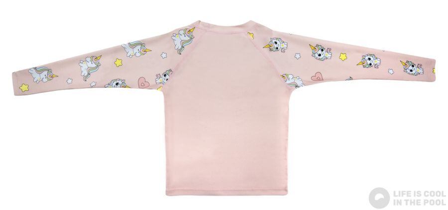 AquaKiddo Dětské UV tričko dlouhý rukáv protection shirt Unicorns