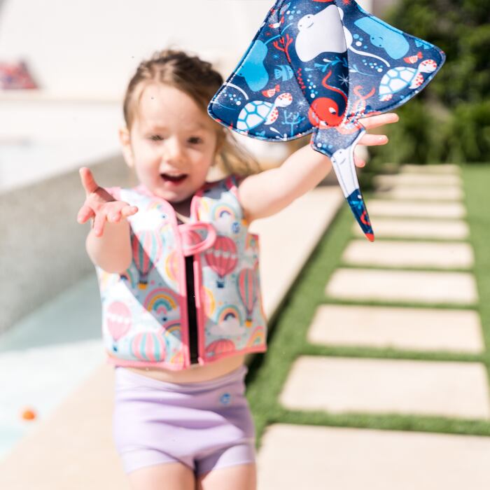 Splash About Neoprenové hračky do vody - Rejnok a velryba