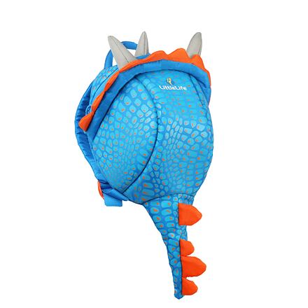 LittleLife Dětský batoh s bezpečnostním vodítkem triceratops 2 l