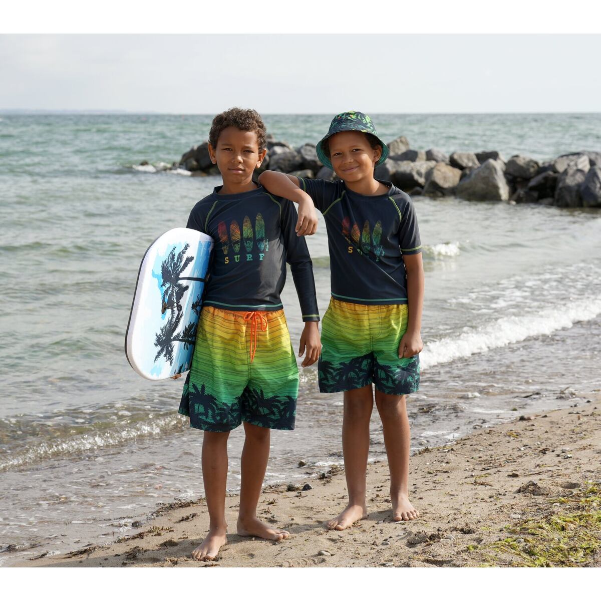 Playshoes Chlapecké UV kraťasy Surf navy