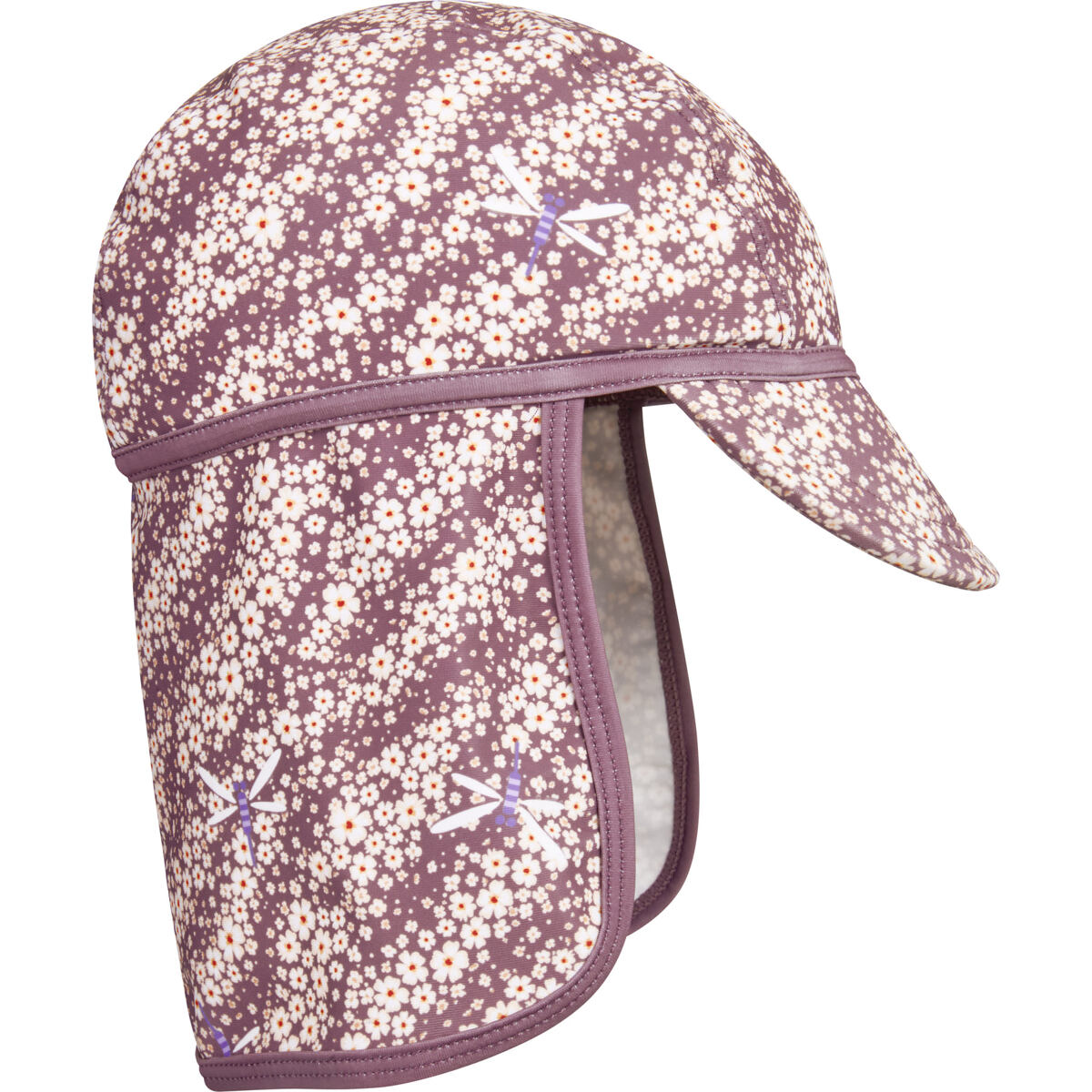 Playshoes Dětská UV kšiltovka Flowers - violet