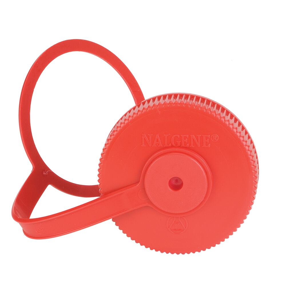 Nalgene Náhradní víčko na lahev Cap Wide Mouth 63mm red