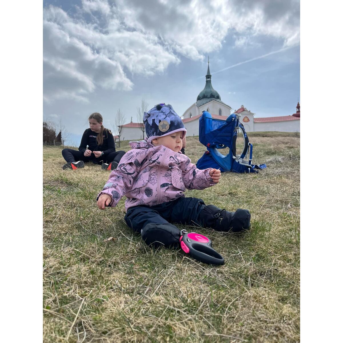 Didriksons Dětská nepromokavá bunda Norma ocean soft pink - ROSTOUCÍ