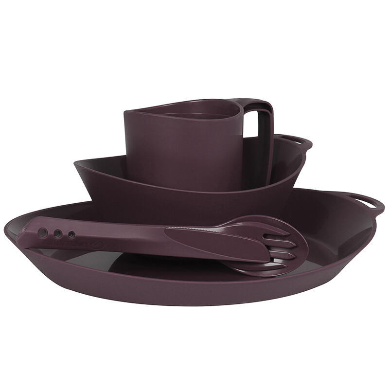 LifeVenture Sada nádobí Ellipse 4-Piece set purple