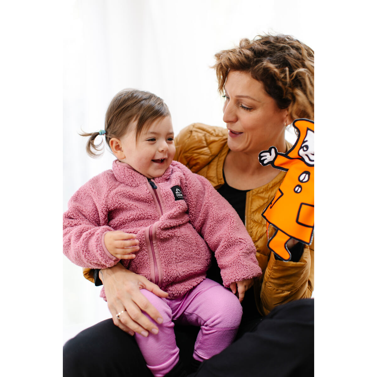 Didriksons Dětská fleecová mikina Gibbs heather pink