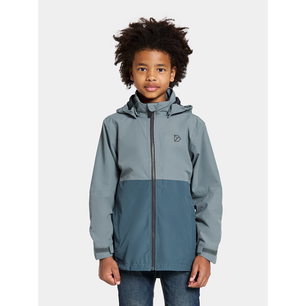 Didriksons Dětská nepromokavá bunda Piko factory blue - ROSTOUCÍ