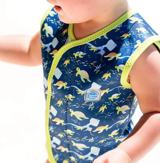 Splash About Dětské neoprénové UV kombi Turtle Tide