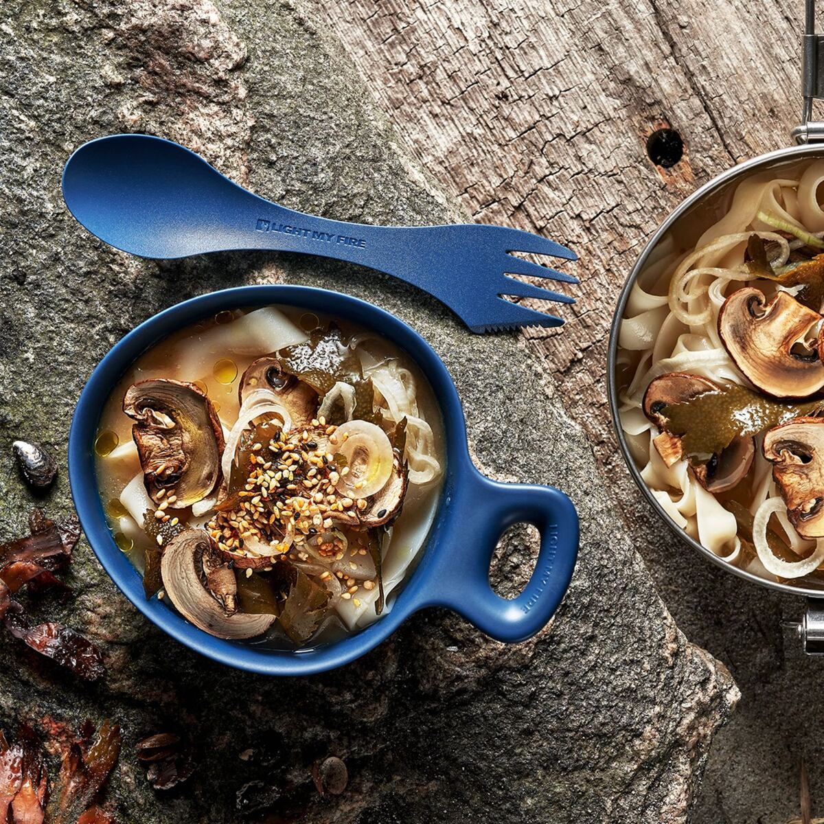 Light my fire Cestovní příbor Swedish Spork original sagegreen