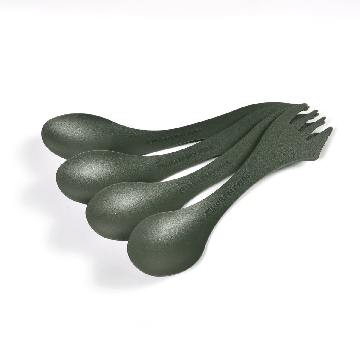 Light my fire Cestovní příbor Swedish Spork original 4-pack sagegreen