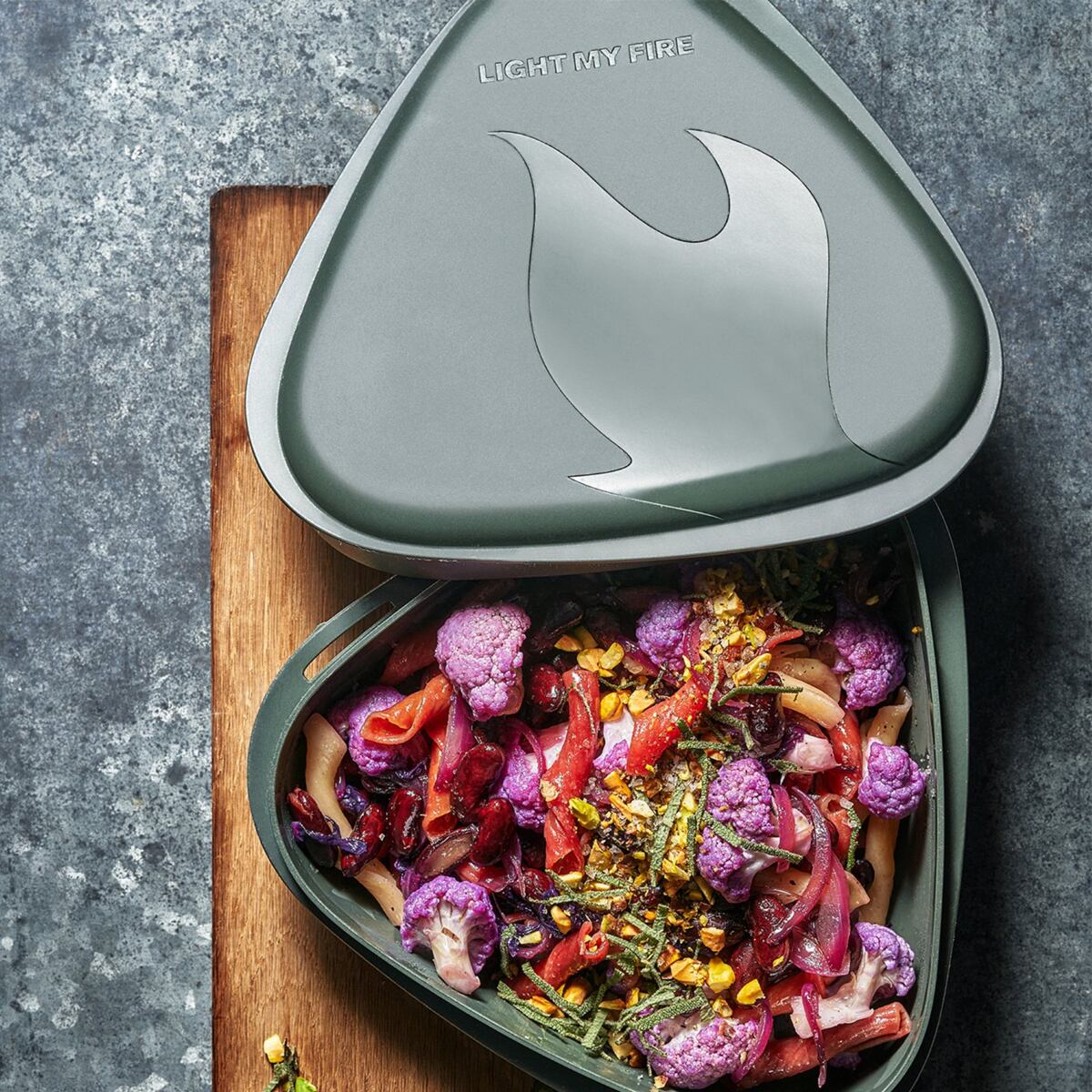 Light my fire Cestovní sada nádobí Outdoor MealKit 2.0 sagegreen