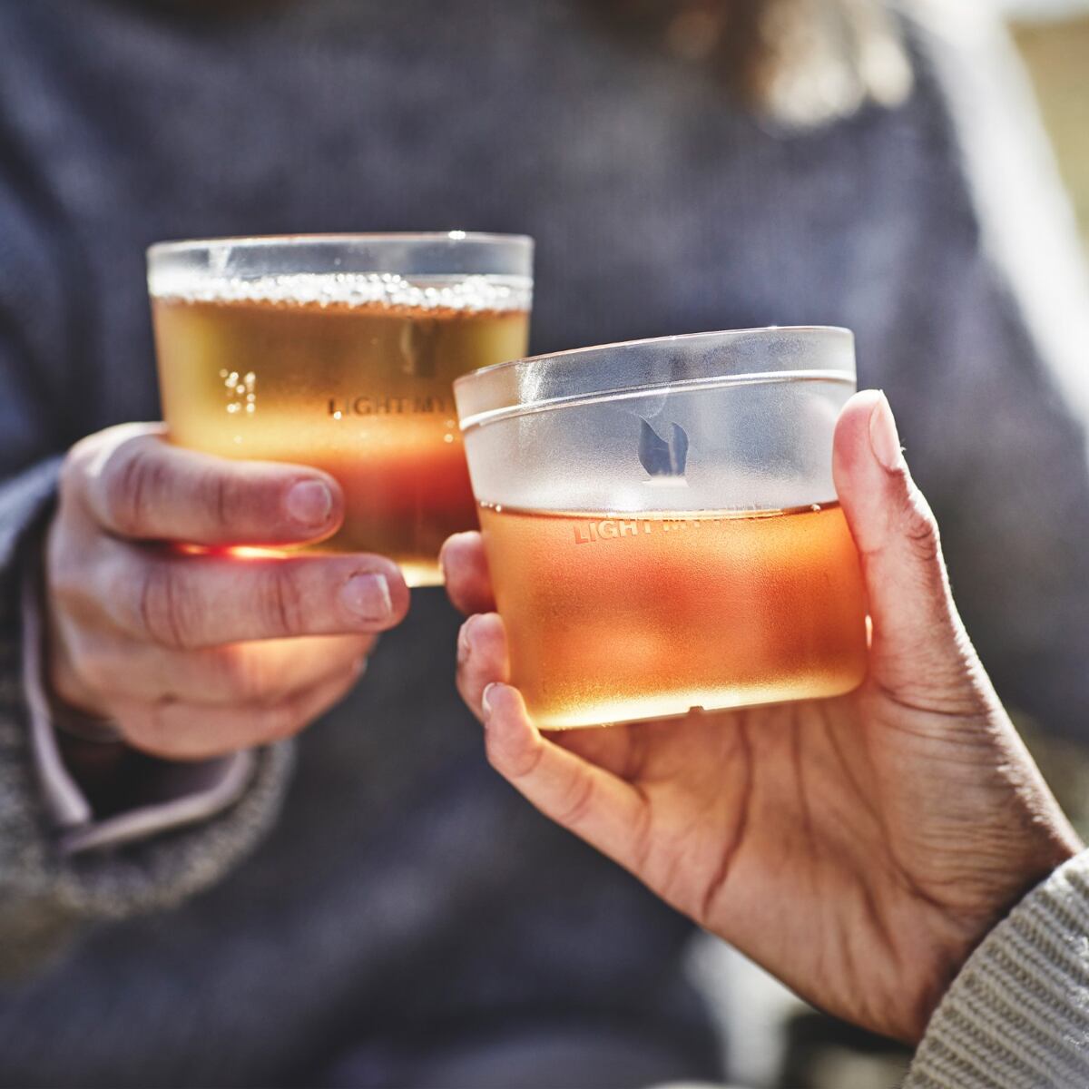 Light my fire Průhledný kelímek s víčkem Tumbler with snap lid short transparent 250 ml