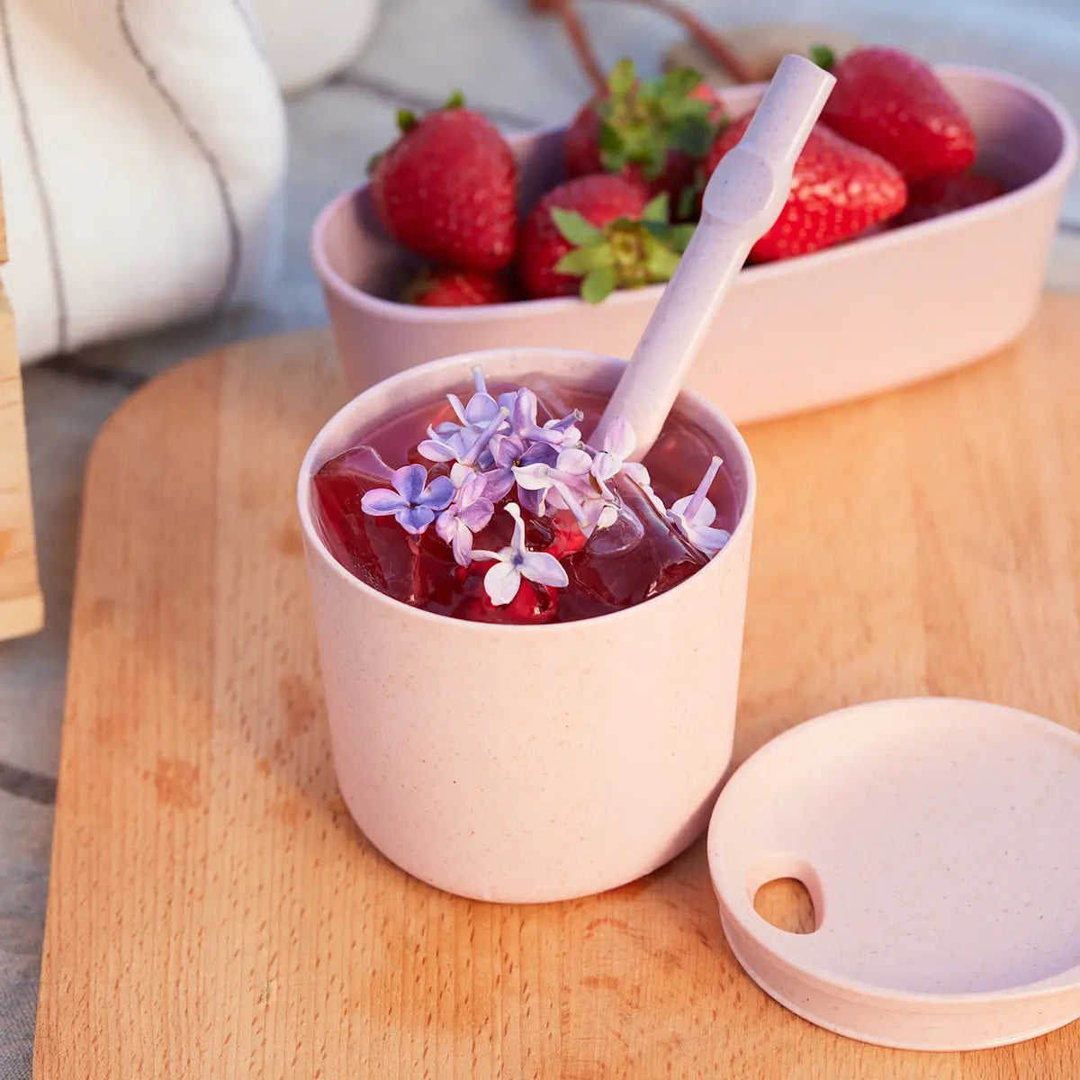 Light my fire Kelímek s víčkem MyCup´n Lid short hazyblue 250 ml