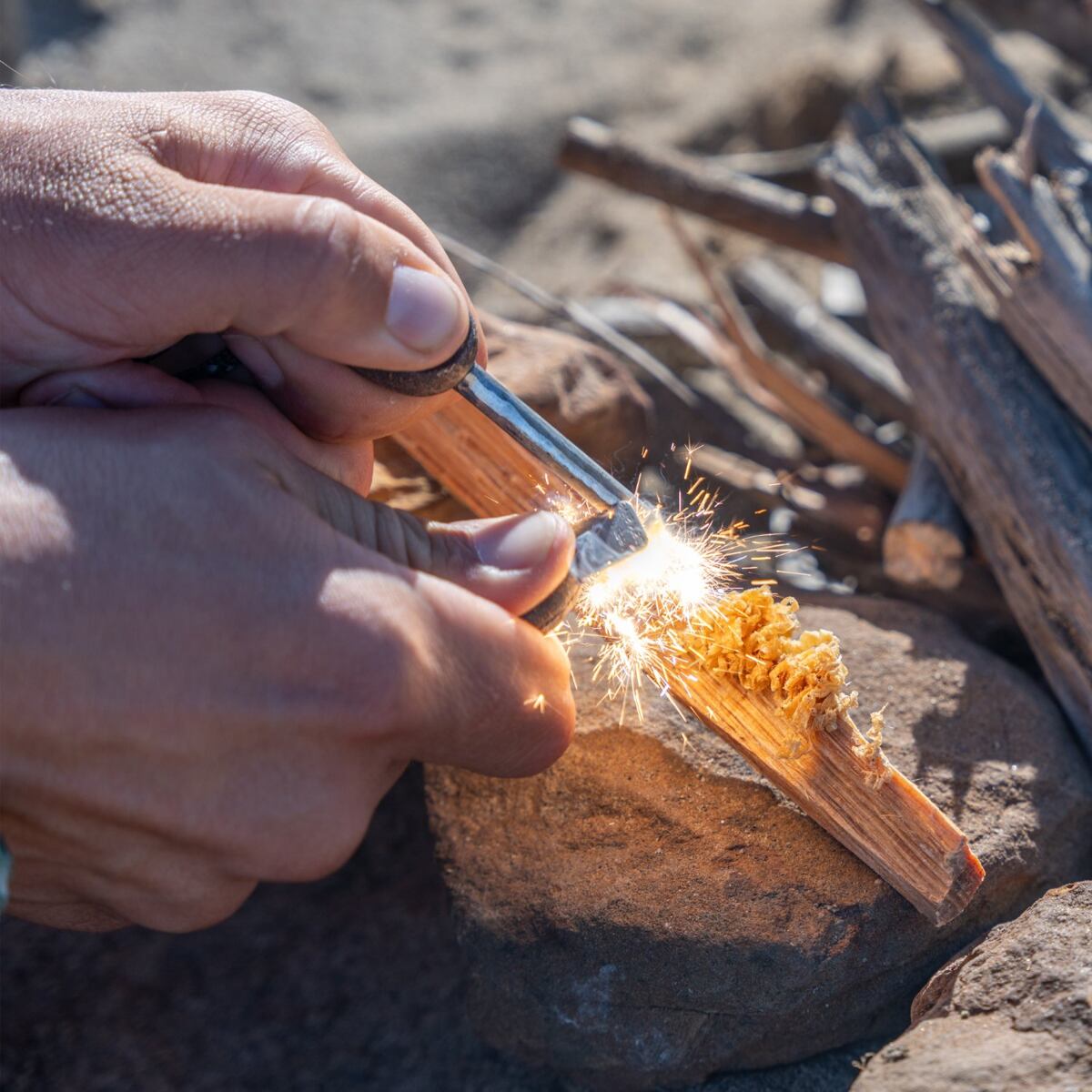 Light my fire Křesadlo Swedish FireSteel scout 2in1 cocoshell