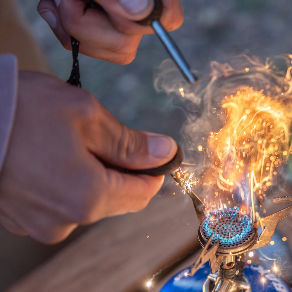 Light my fire Křesadlo Swedish FireSteel scout 2in1 rustyorange