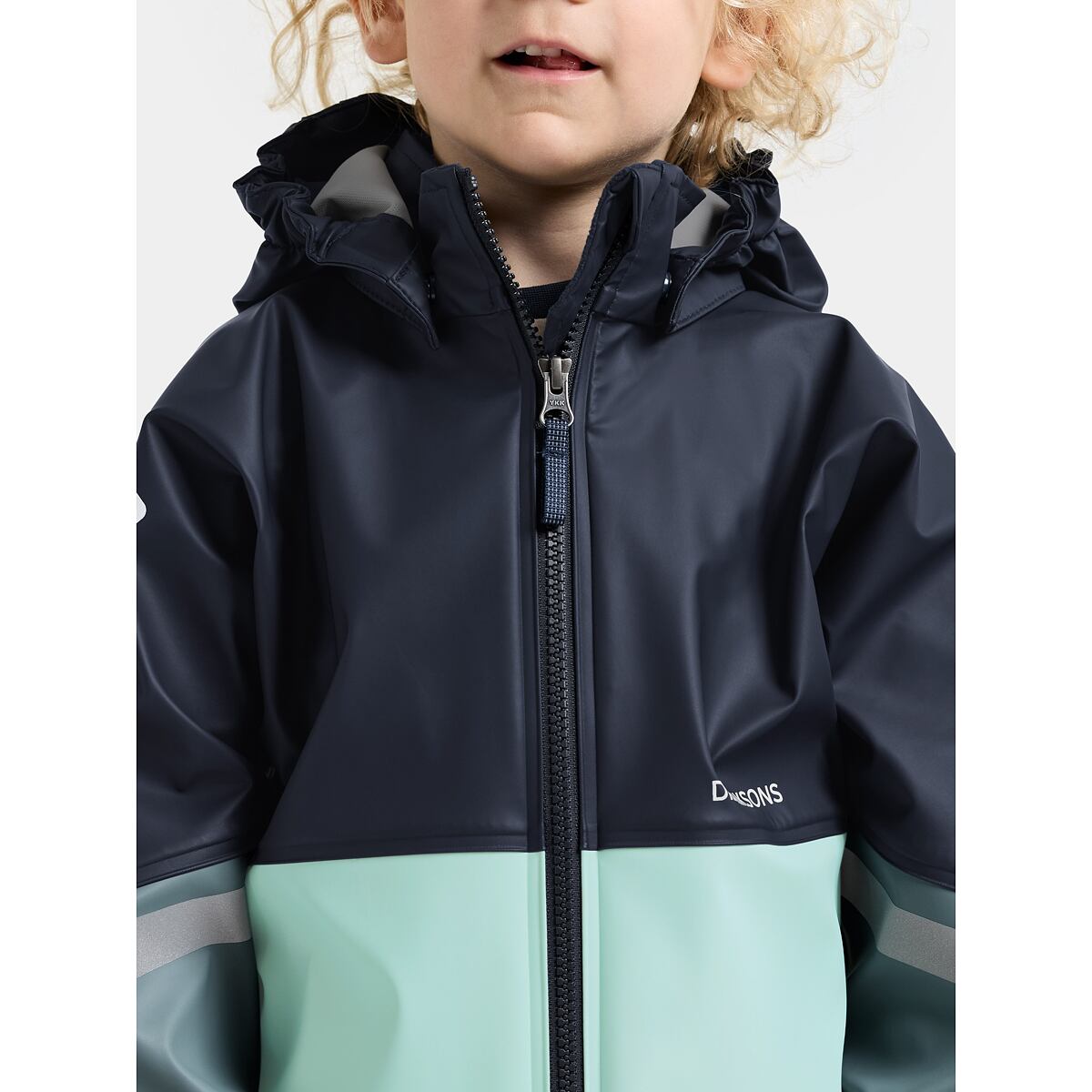 Didriksons Dětský set do deště Waterman ocean mint