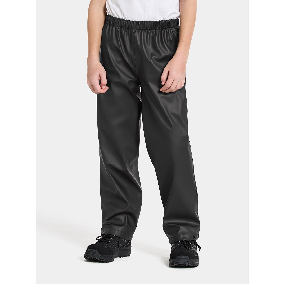 Didriksons Dětské kalhoty do deště Hepta black