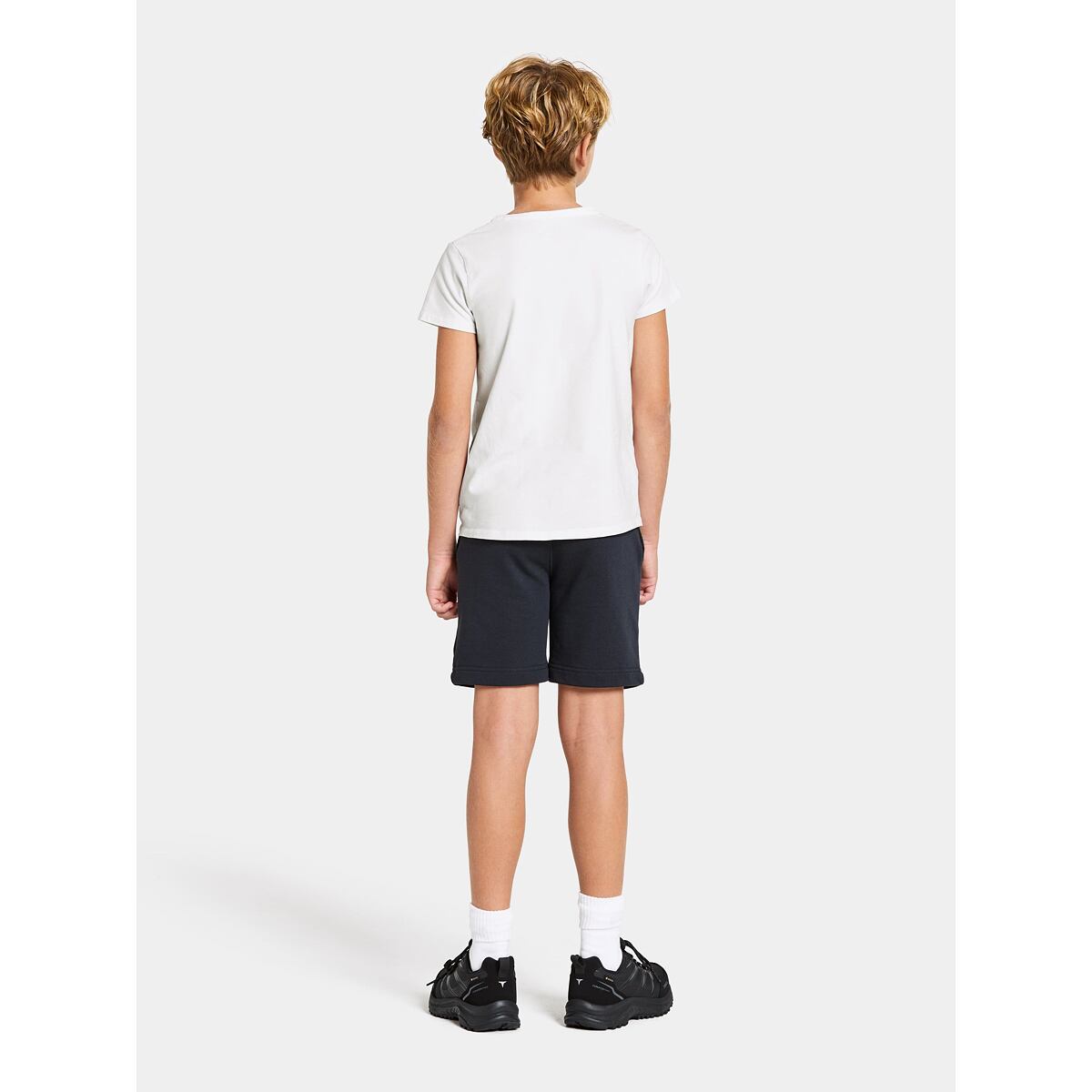 Didriksons Dětské bavlněné kraťasy Fejan navy