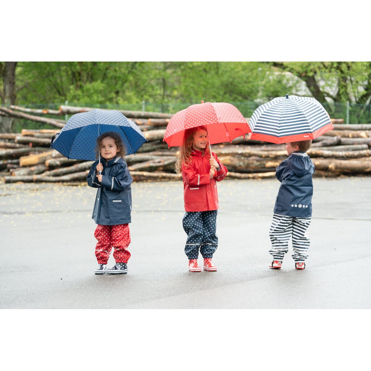 Playshoes Dětský deštník Námořnický pruh