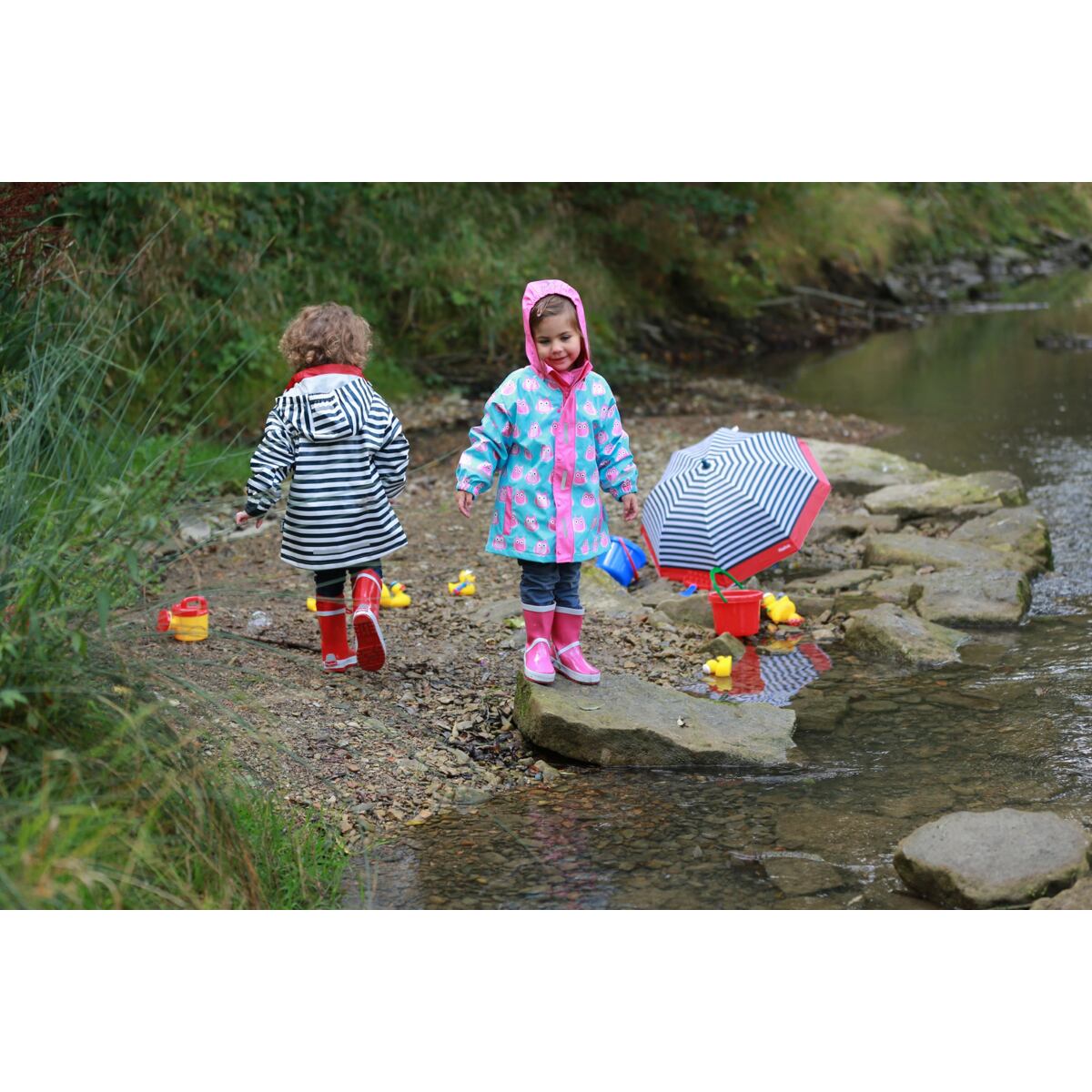 Playshoes Dětský deštník Námořnický pruh