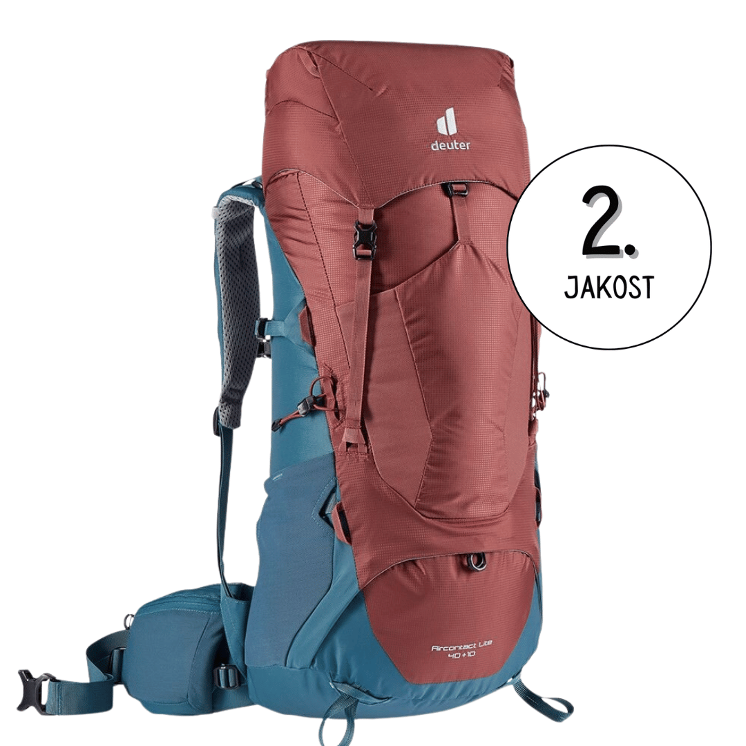Turistický batoh Deuter Aircontact Lite 40 + 10 redwood arctic - 2. jakost