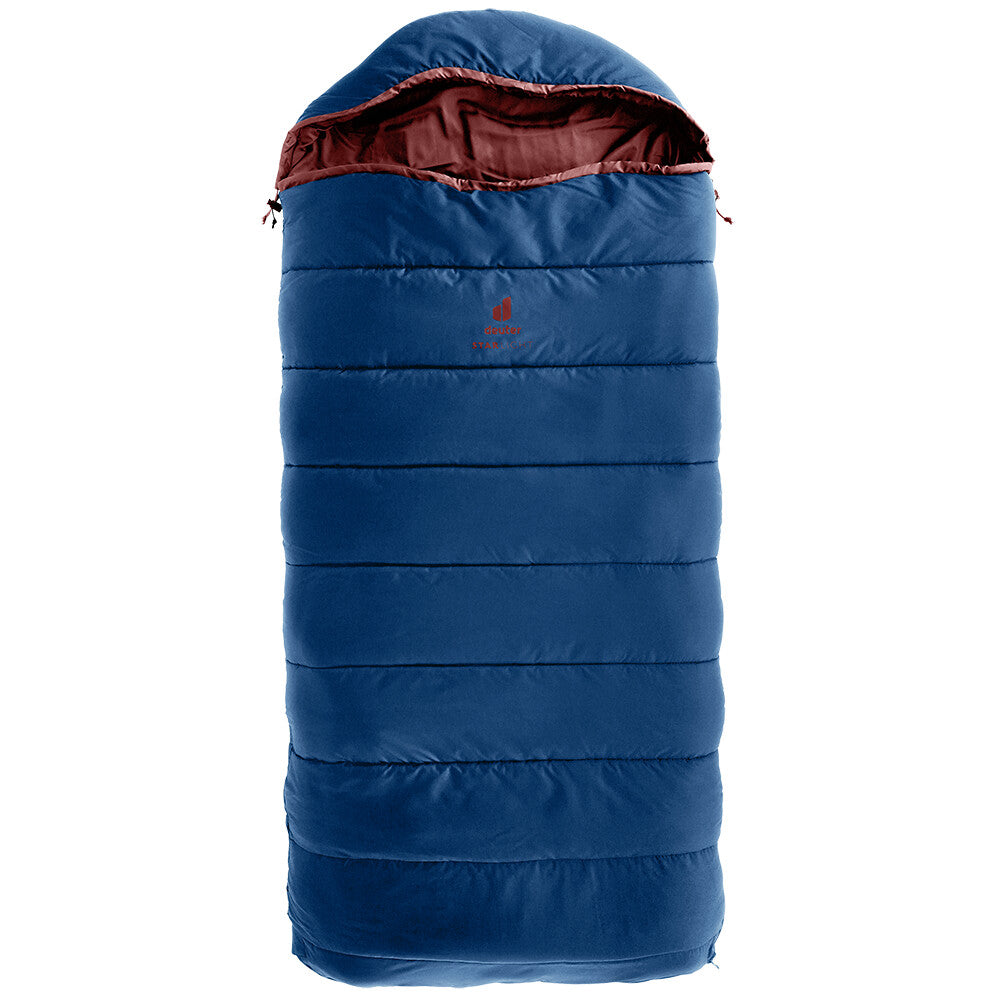 Dětský rostoucí spací pytel Deuter Starlight SQ nightblue-redwood