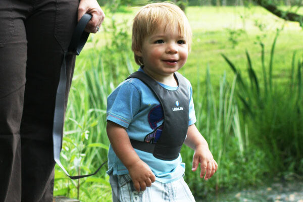LittleLife Dětská vodící bezpečnostní vesta Safety Harness Grey