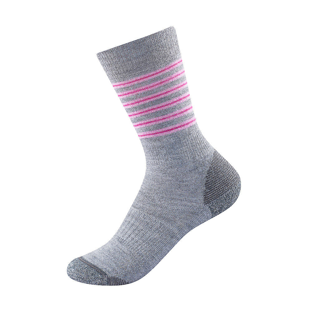 Devold Dětské funknčí ponožky s merinem Multi Medium Kid Sock peony stripe