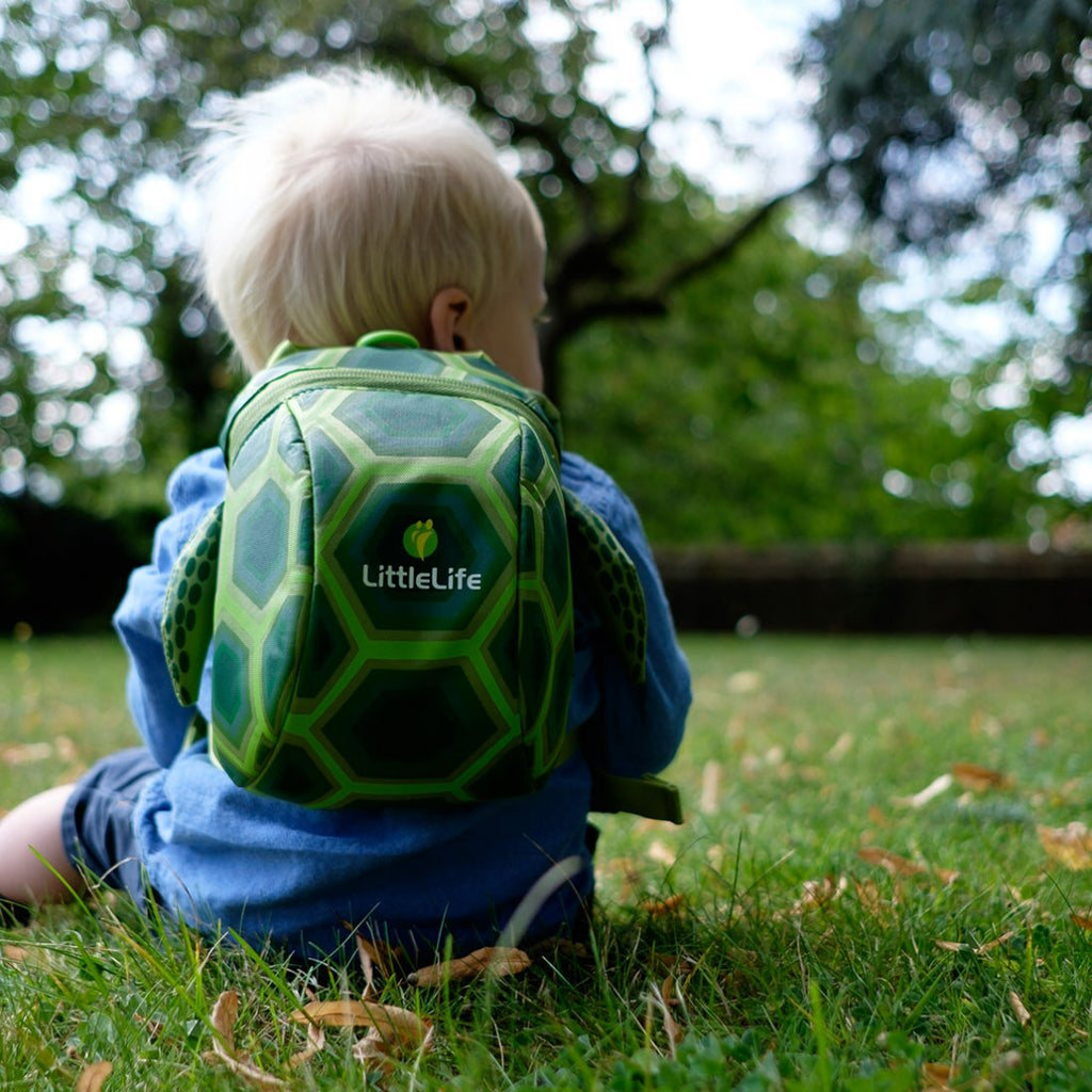 LittleLife Dětský batoh s bezpečnostním vodítkem Turtle 2 l