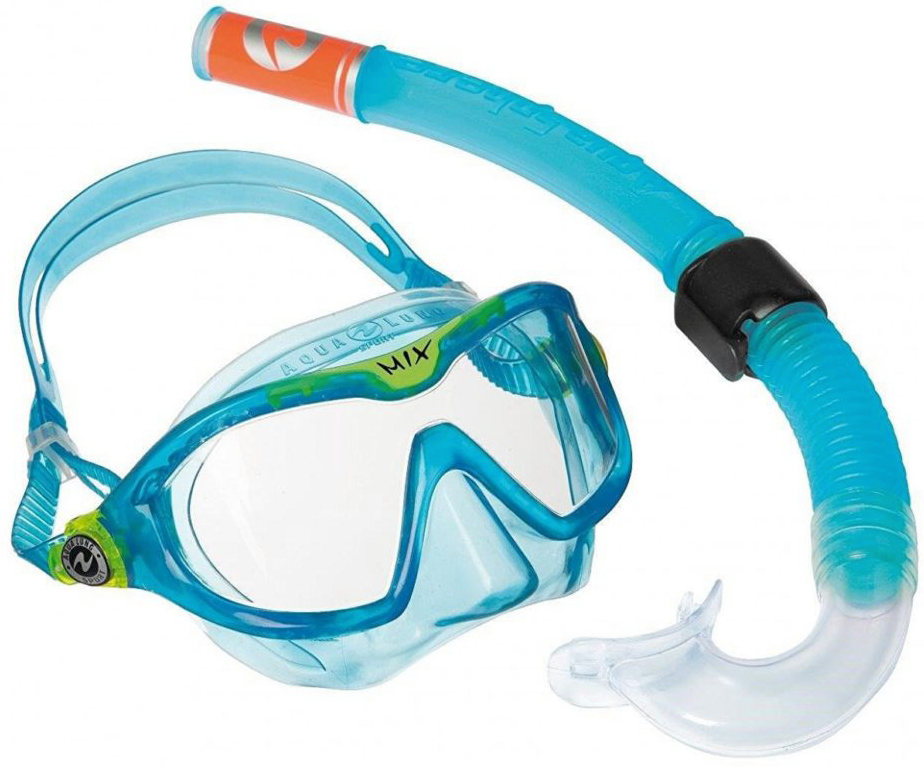 Aqua Lung Dětský šnorchlovací a potápěčský set Aqualung COMBO MIX + SNORKEL aqua