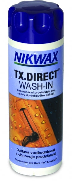 Nikwax Impregnace na membránové oblečení TX.Direct Wash-in 300 ml