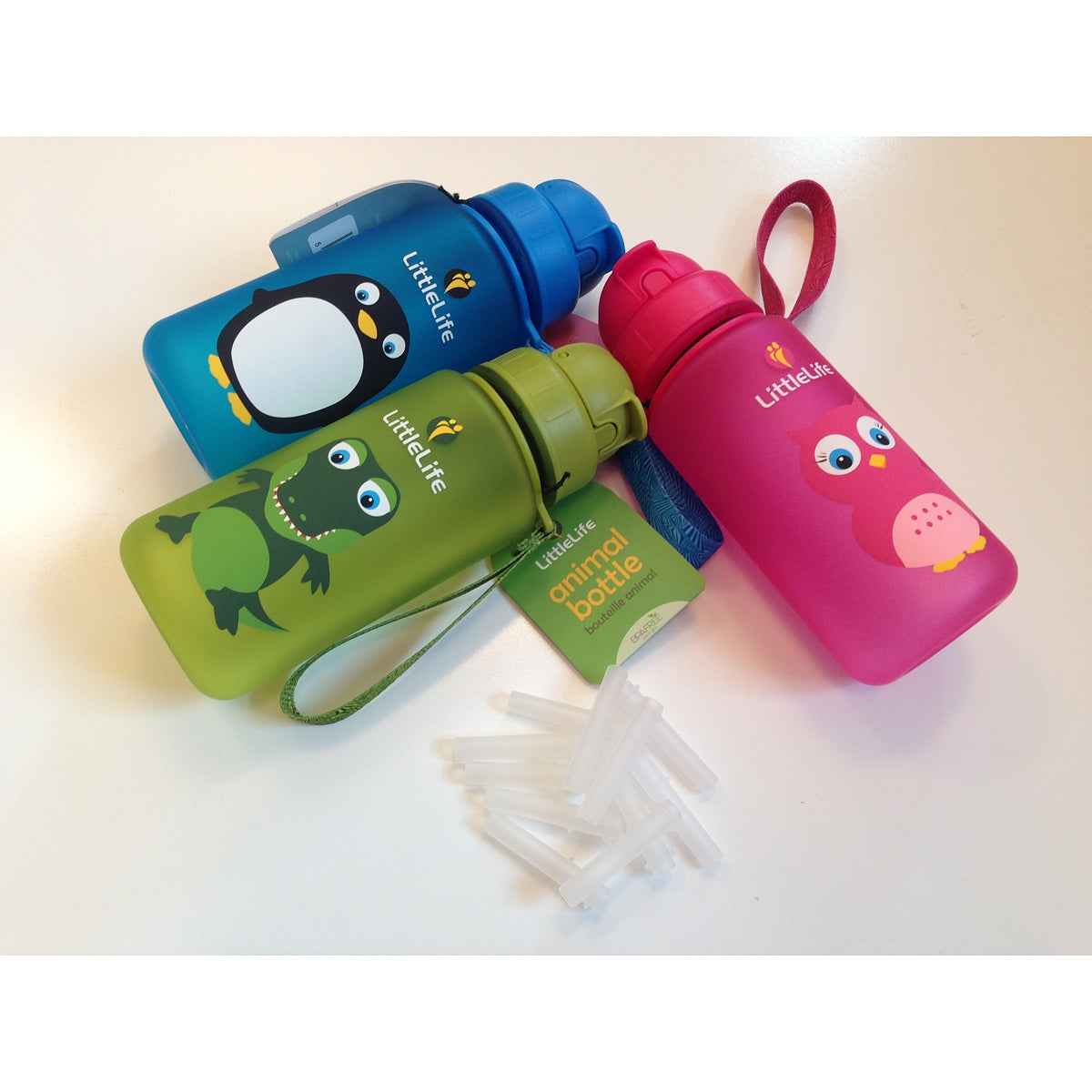 LittleLife Náhradní brčko Animal bottle straw