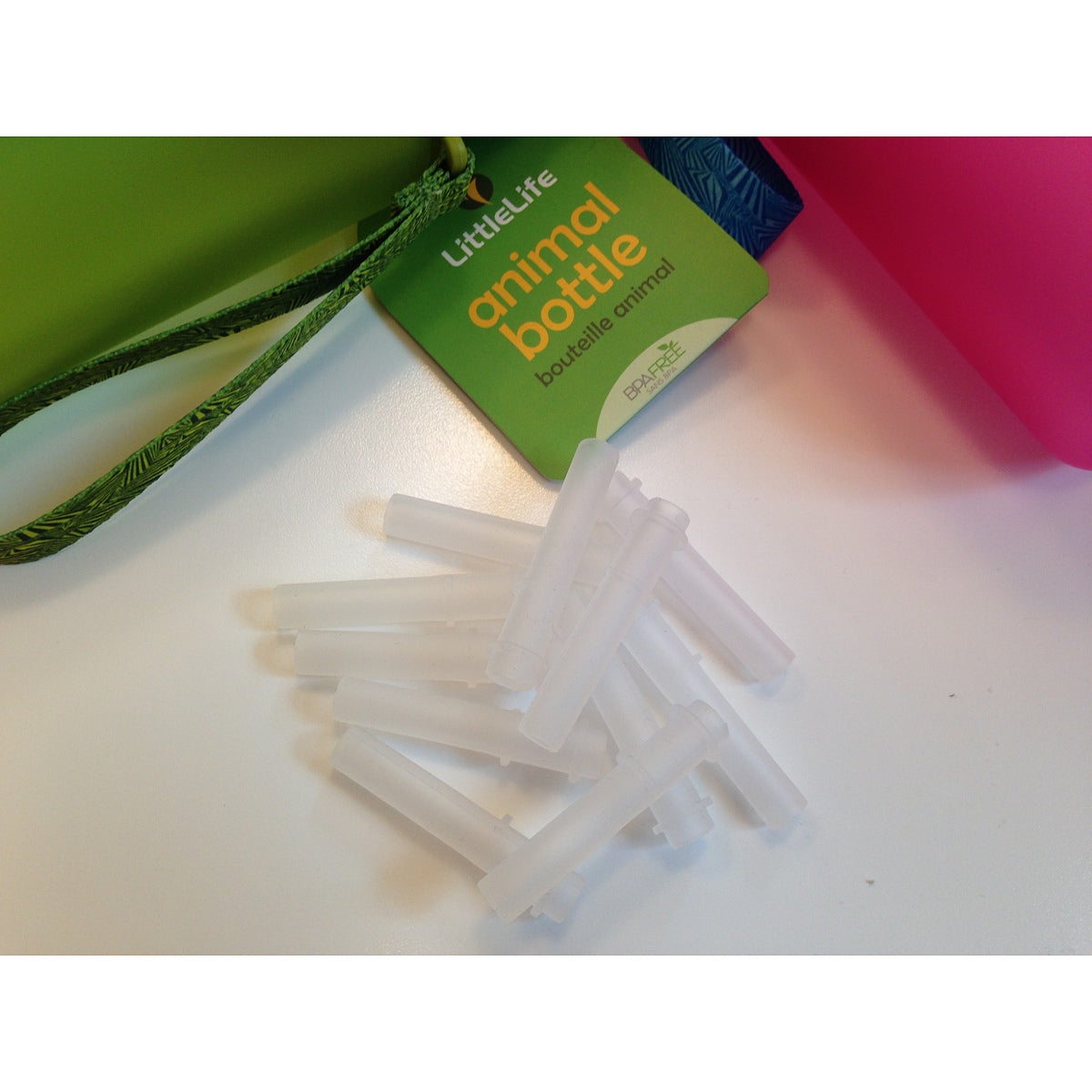 LittleLife Náhradní brčko Animal bottle straw