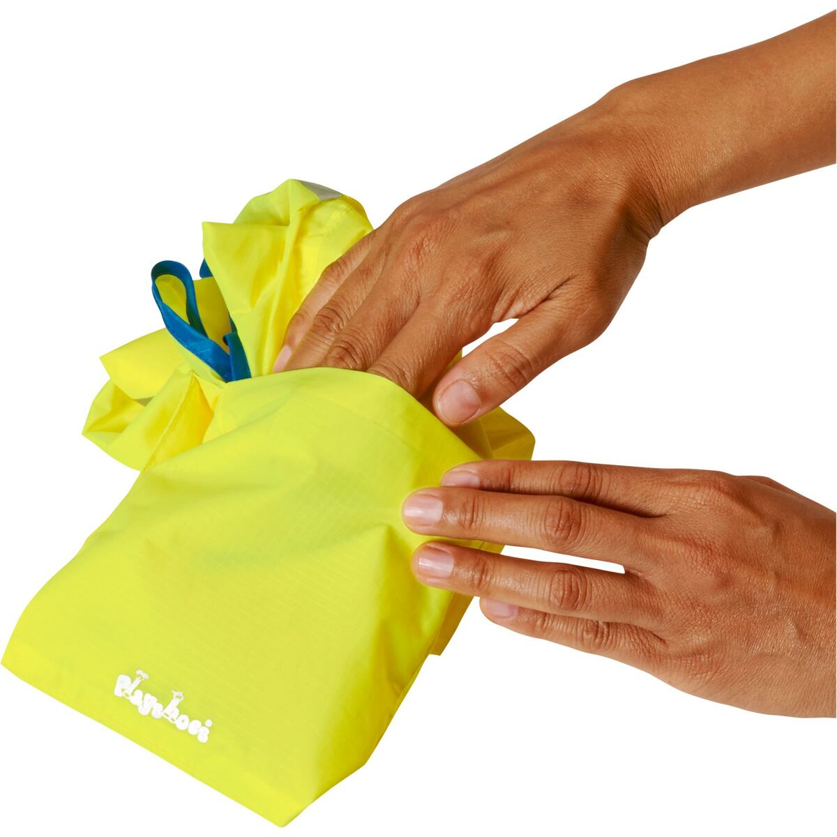 Playshoes Dětská pláštěnka neonově žlutá - pončo