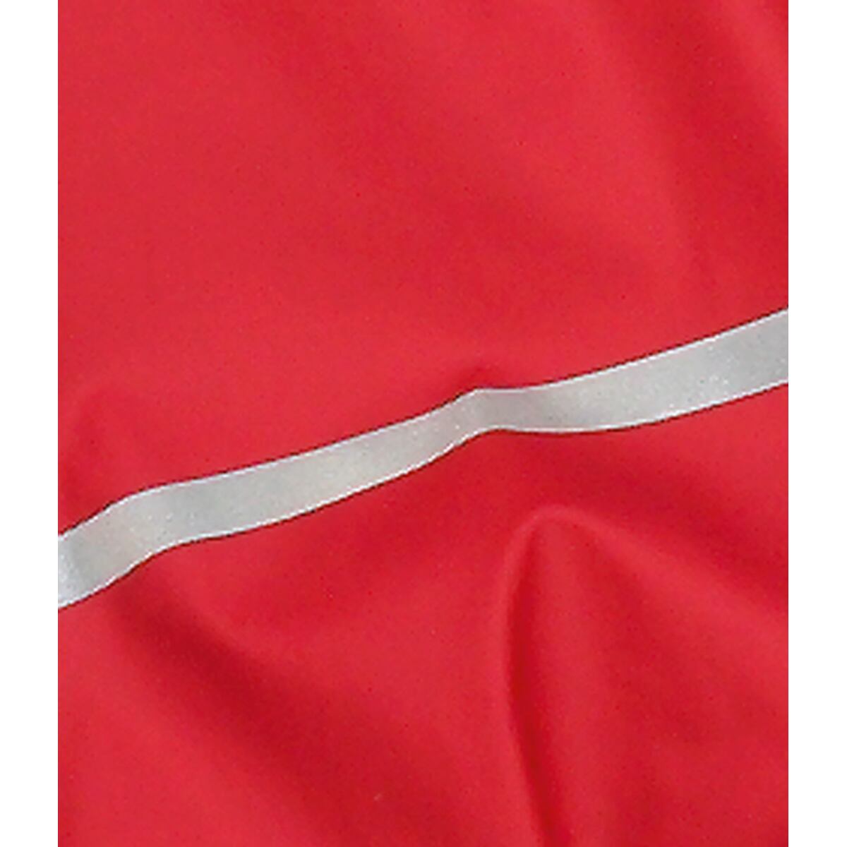 Playshoes Dětské kalhoty do deště s fleecem červené