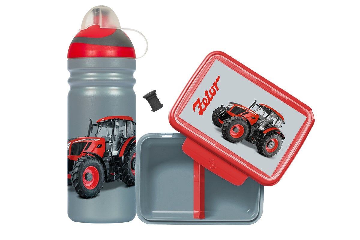 ZDRAVÁ LAHEV® SET ZDRAVÁ LAHEV A ZDRAVÁ SVÁČA svačinový box a lahev 0,7l Zetor